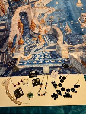 11pc 1998/2003 DESIGNER vintage Jewelry mix LOT #5 NEW OLD STOCK